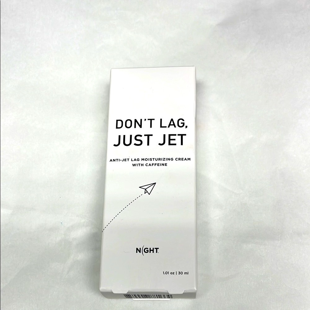 NIGHT Don’t Lag Just Jet Caffeine Moisturizing Night Cream 1 oz